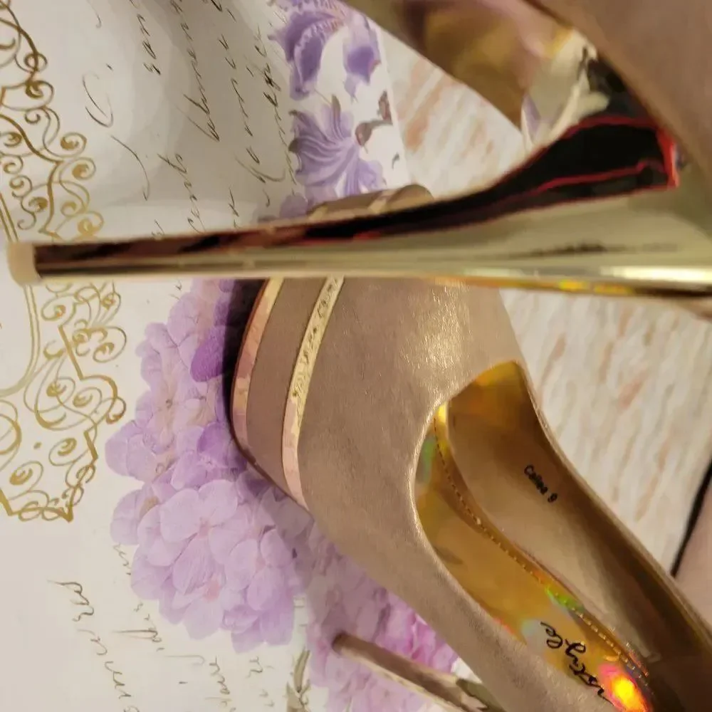 HERSTYLE PEEP TOE PLATFORM WOMENS HEELS SANDALS